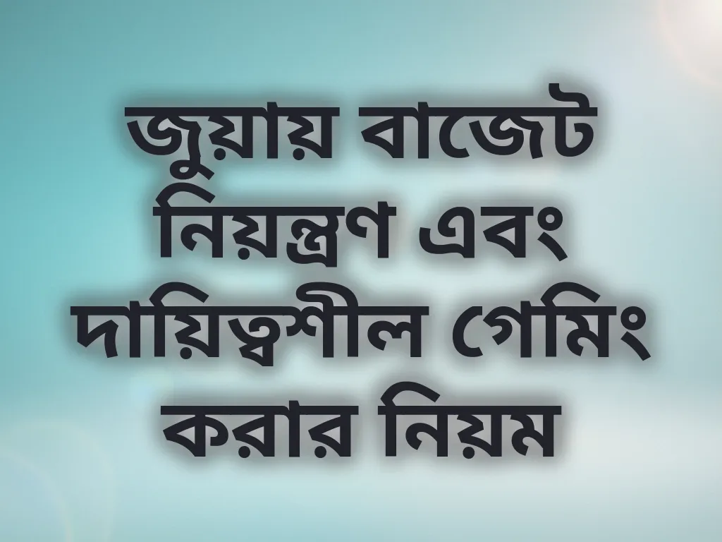 বেটিং লিমিট গাইড